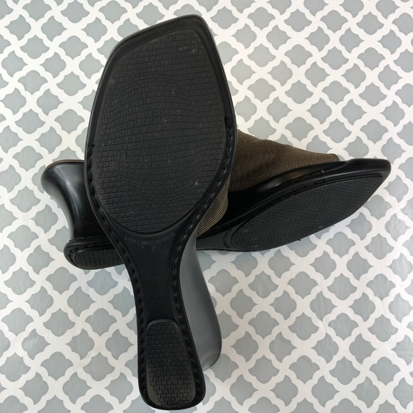 Stuart Weitzman Sandals Slides Open Toe Wedge Heel - Picture 4 of 5